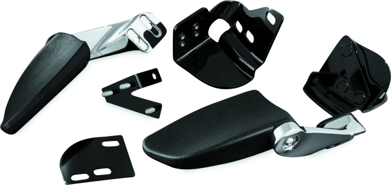 Kuryakyn Stealth Passenger Armrests for Harley Davidson Touring (2002–2013)