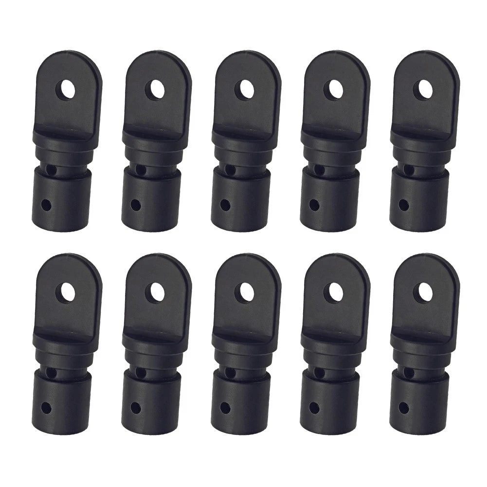 10X Plastic Eye End Cap for Boat Awning Bimini Frame (1 inch, 25 mm)