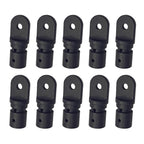 10X Plastic Eye End Cap for Boat Awning Bimini Frame (1 inch, 25 mm)