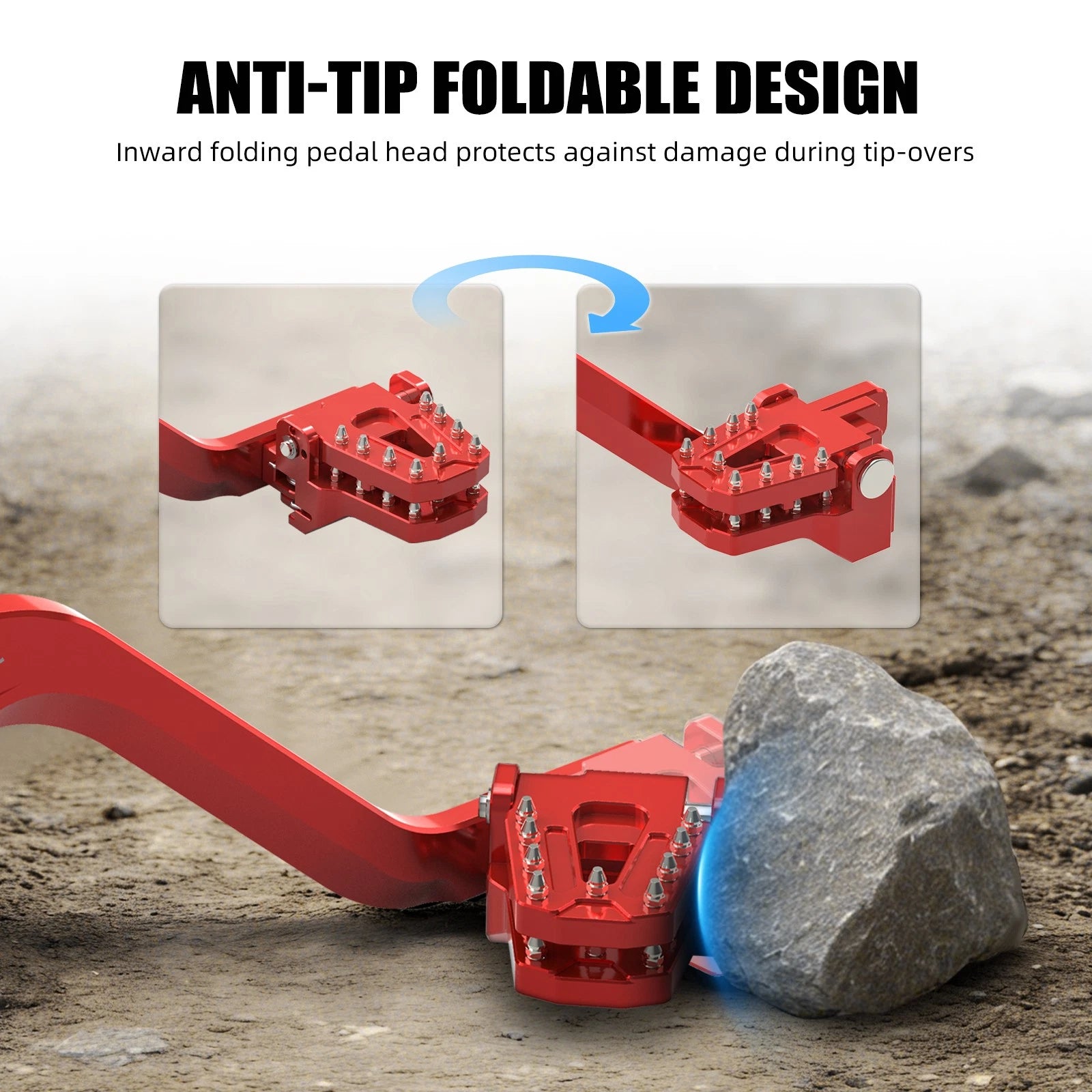 Rear Brake Pedal Lever Tip for Honda CRF1100L Africa Twin (2020)