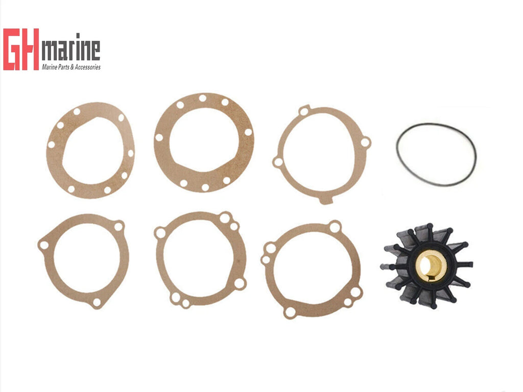 Flexible Raw Water Pump Impeller for Cummins 4B 210 HP Inboard Marine