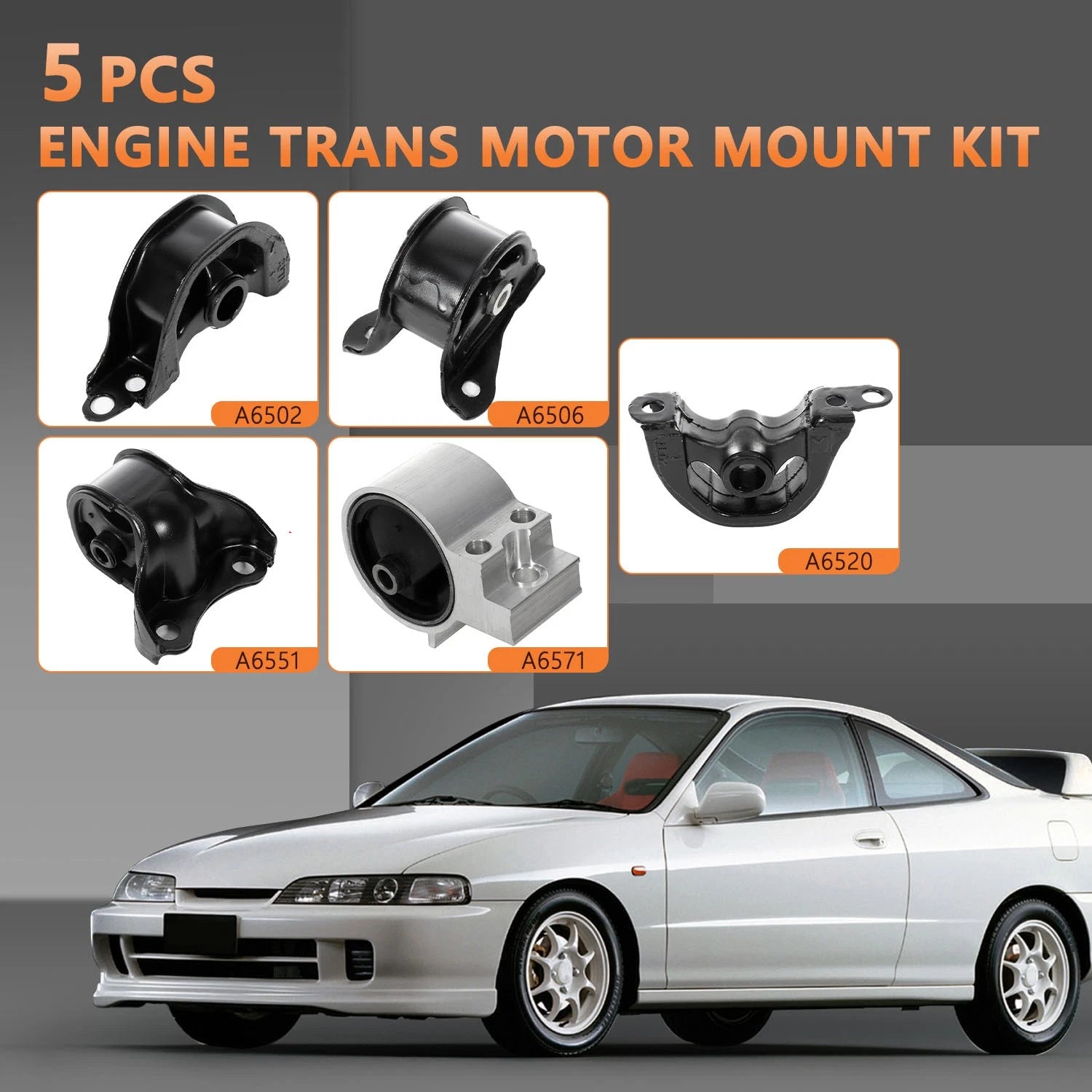 Engine Mounts for Acura Integra 1.8L (1994–2001) Automatic Transmission