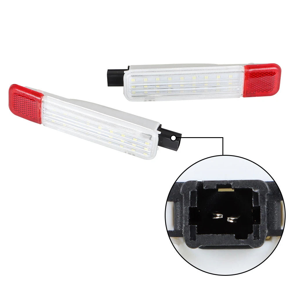Set of 2 LED Footwell Step Lamps for Silverado Sierra (1995–2007)