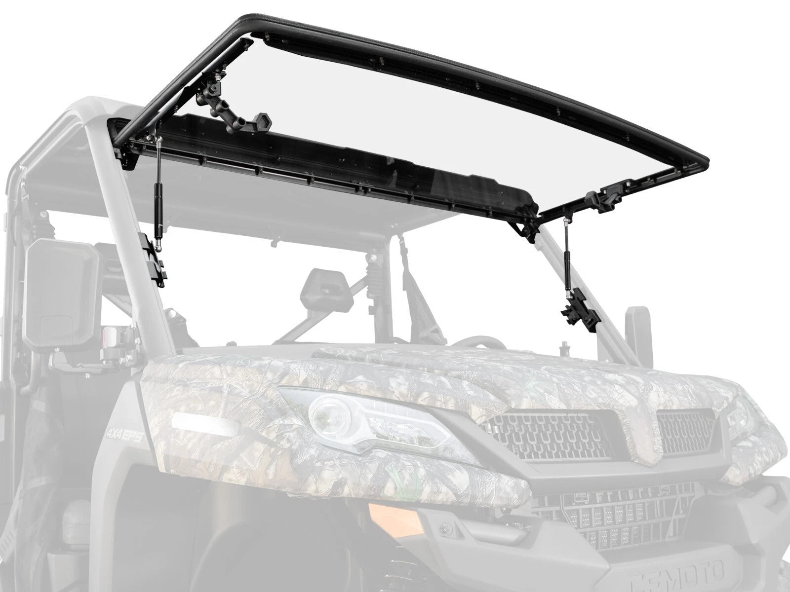 Scratch Resistant Flip Windshield for CFMOTO UForce 1000 (2022–2023)
