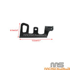 Black Front Tie-Down Mount Brackets for Honda Gold Wing GL1800 (2018-2024)