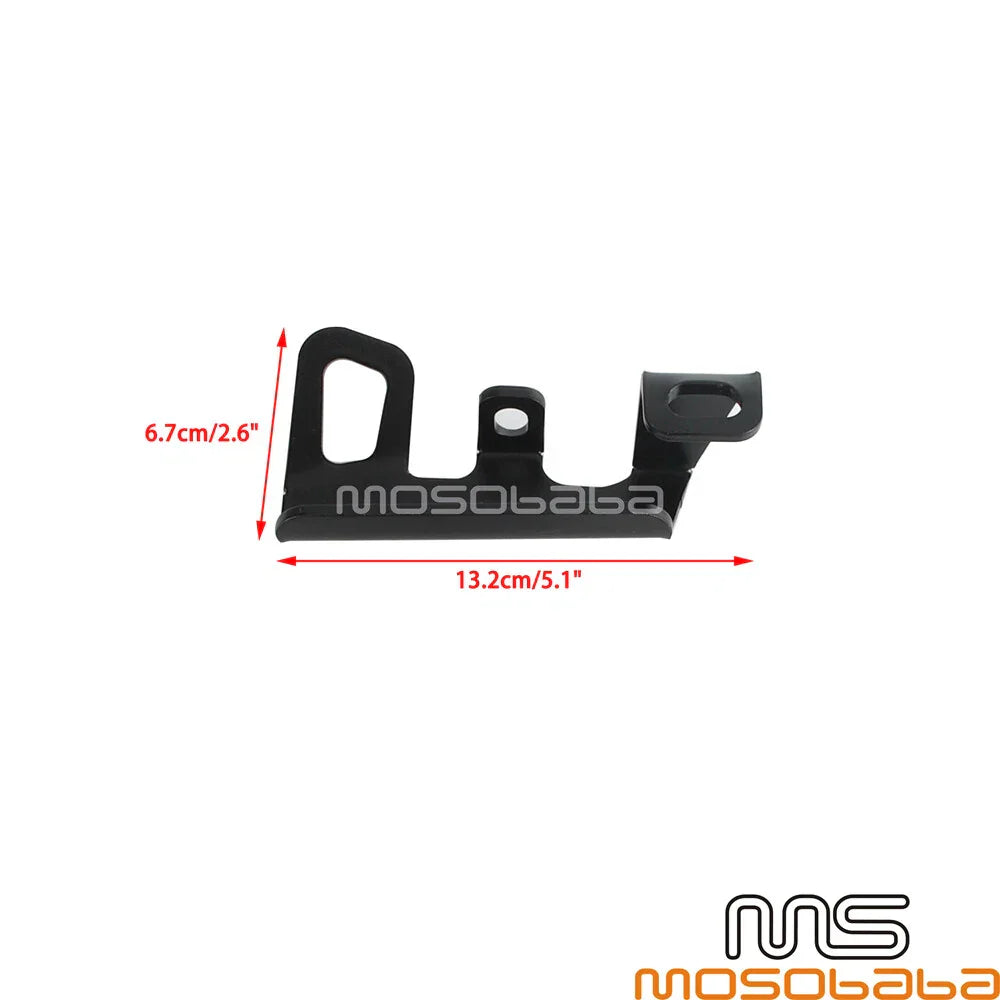 Black Front Tie-Down Mount Brackets for Honda Gold Wing GL1800 (2018-2024)