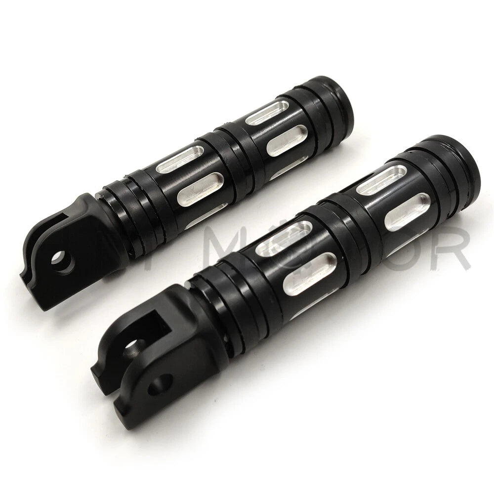 Black Edge Cut Footpegs for Harley Breakout FXBR / FXBRS (2018–2019)