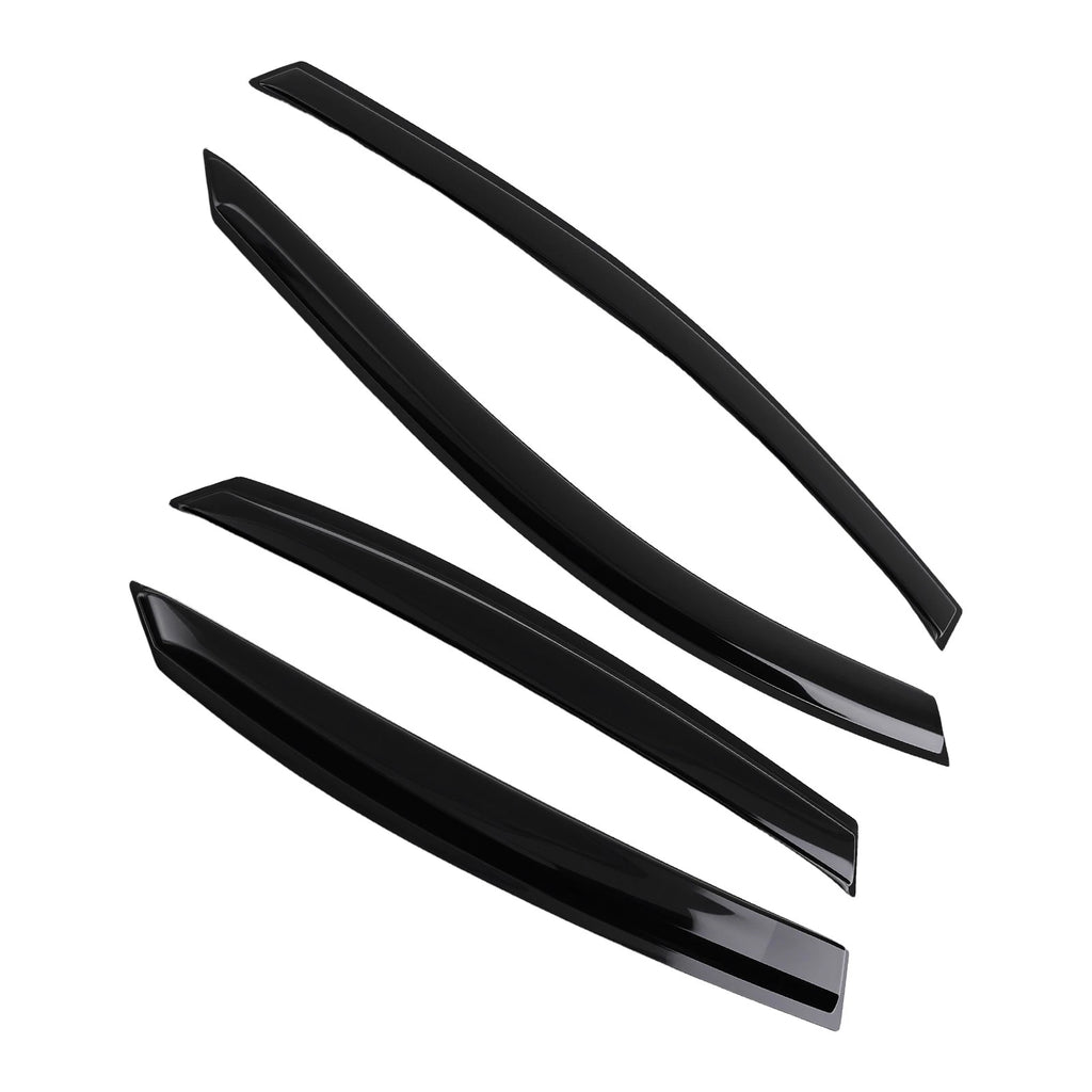 Window Vent Visors for Kia Rio Sedan (2018–2023) Black