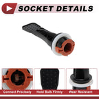 Turn Signal Light Socket for Volkswagen Polo 9N MK4 (2001–2008) No.7M3953123