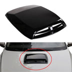 Air Flow Intake Hood Scoop Vent for Universal Black (Fits Most Models)