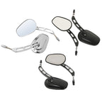 8mm Rear View Side Mirrors for Harley Touring, Road King, Road Glide (Universal)