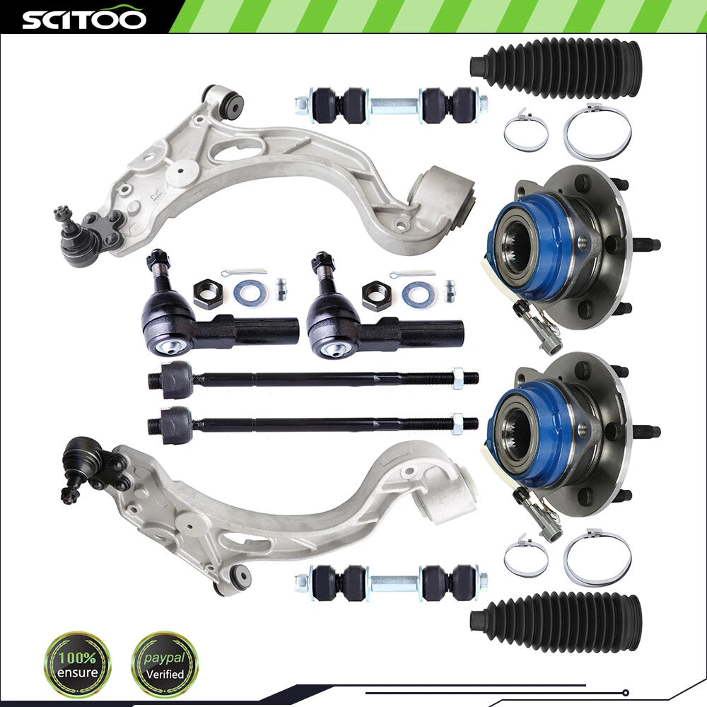 Front Control Arm Tie Rod Sway Bar for Buick LeSabre Cadillac DeVille