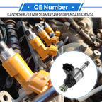 1 Pcs Fuel Injector No.EJ7Z9F593C/EJ7Z9F593A for Ford Mustang (2019–2023)
