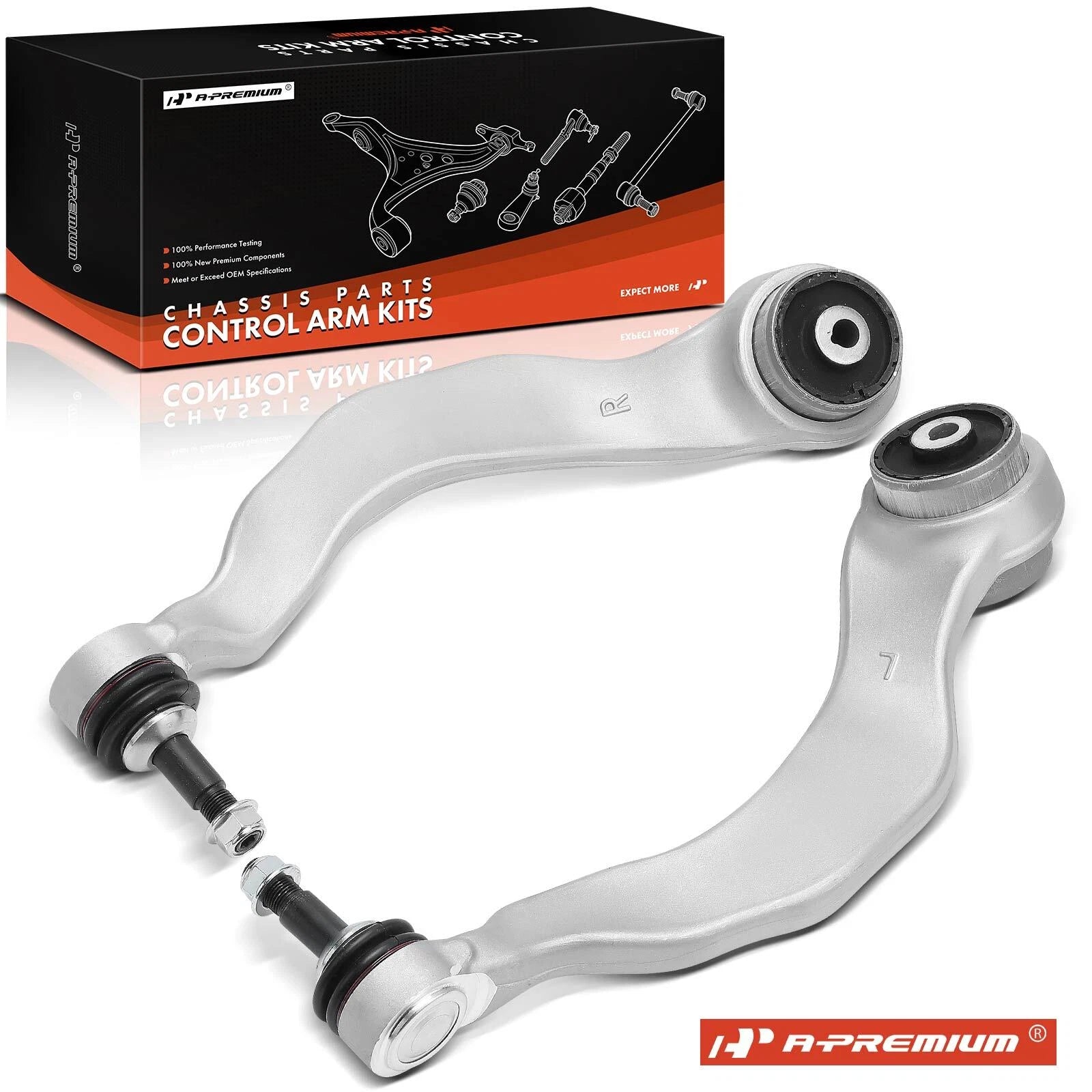 2X Front Lower Side for BMW M550i xDrive (2018)