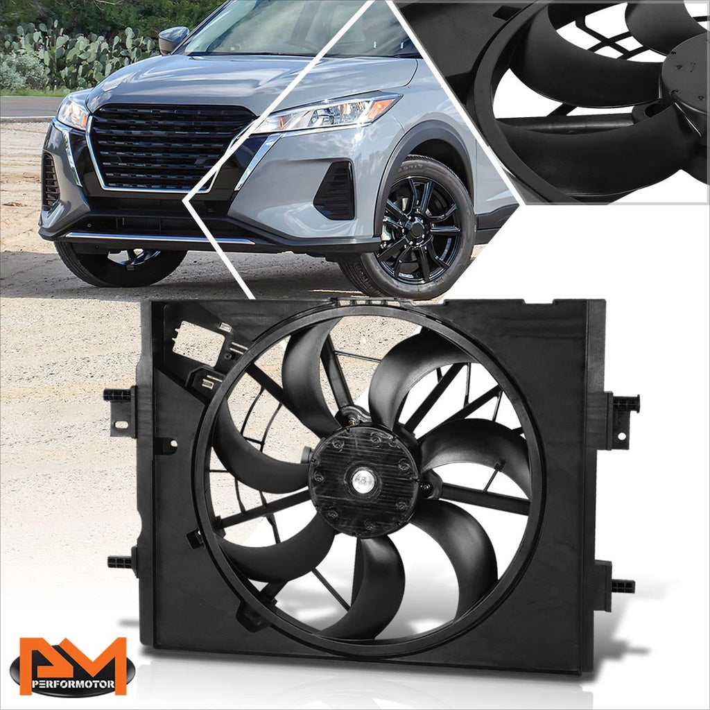 Electric Radiator Cooling Fan Assembly for Nissan Kicks (2018–2023)