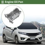 Engine Oil Pan for Honda Fit L4 1.5L Hatchback (2007-2008) - 1 x Aluminum