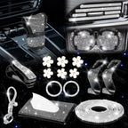 Rhinestone Gear Shift Cover for Universal Fit (–)