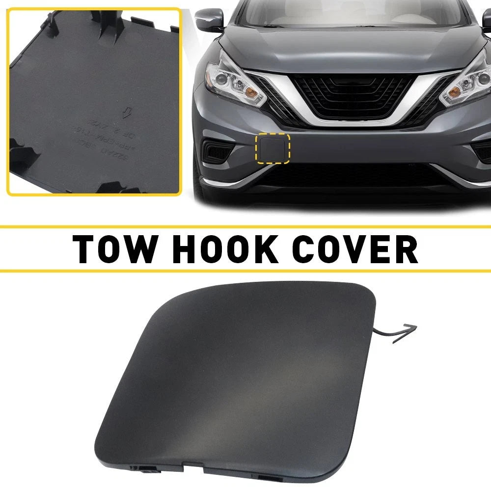 Bumper Tow Eye Hook Access Cover Cap for Nissan Murano (2015–2018) 622A0-5AA1H