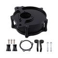 Black Air Cleaner Kit for Harley Touring & Dyna & Softail (2000–2007)