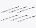 Set of 6 Steel Diesel Glow Plugs ACDelco for Mercedes Benz E320 (2005–2006)
