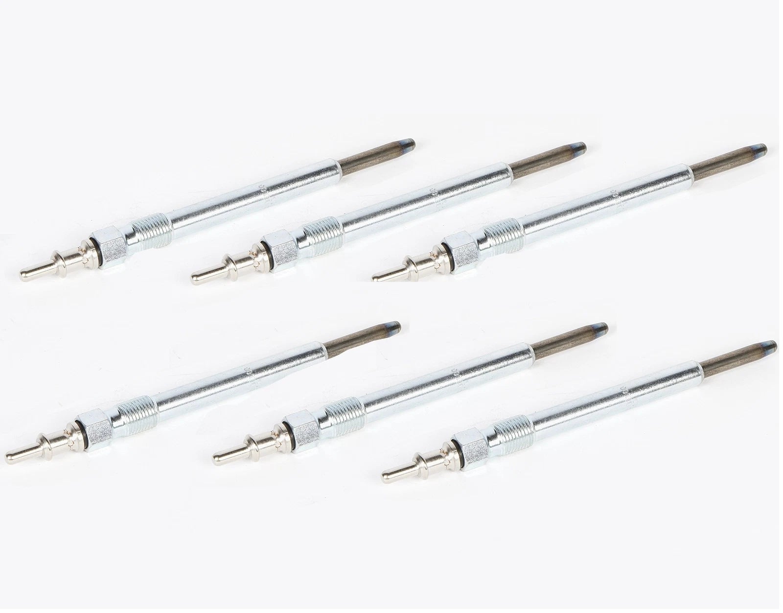 Set of 6 Steel Diesel Glow Plugs ACDelco for Mercedes Benz E320 (2005–2006)