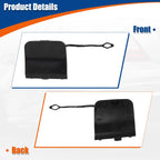 Tow Hook Cover for Mercedes-Benz C-Class (2015–2021) No.A2048855623 Black