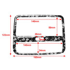 Interior Rear Air Vent Outlet Cover Trim for Audi A4 A5 (2016-2023)