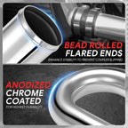 180 Degree U-Bend 2.5"OD Aluminum Intercooler Pipe for Turbo