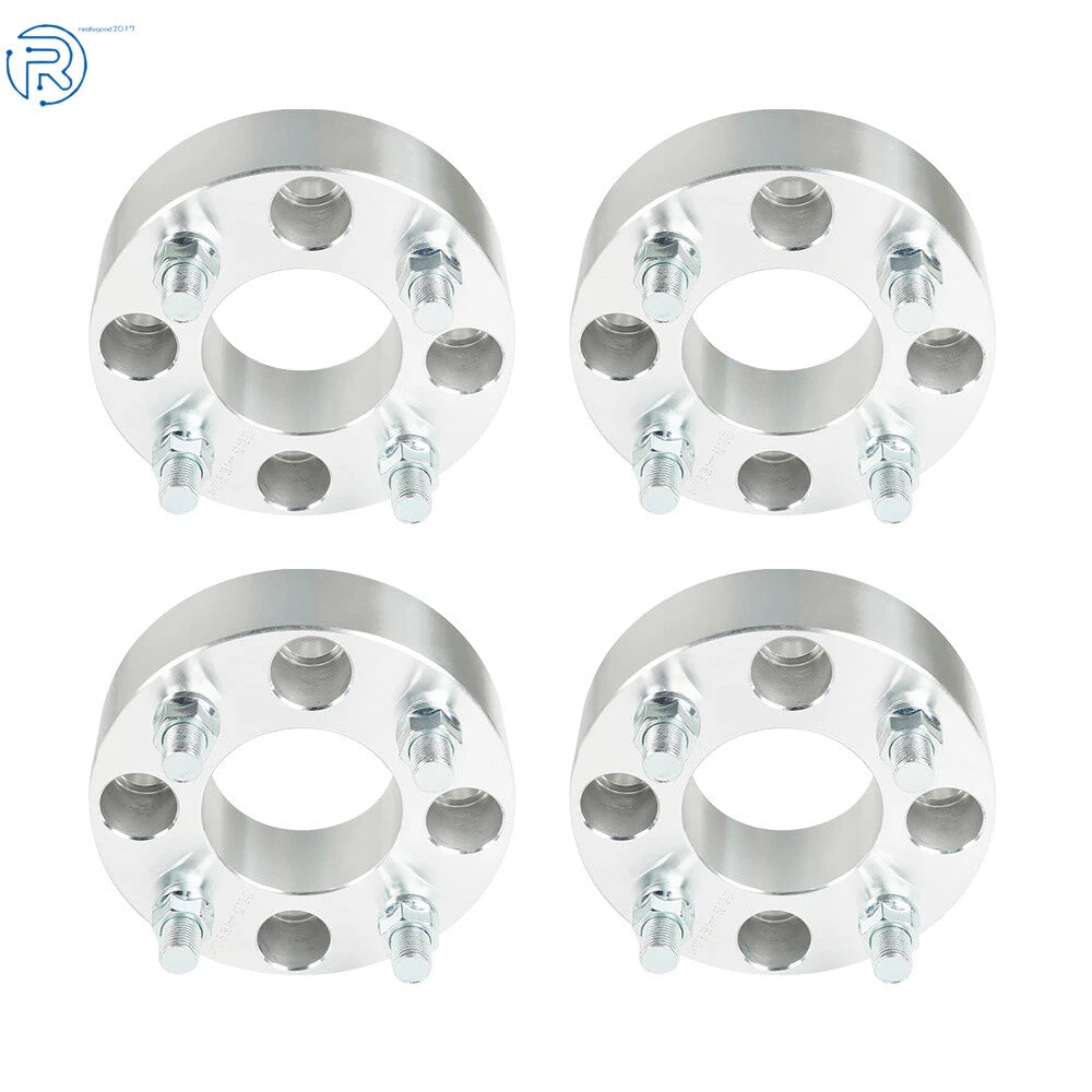 Set of 4 Wheel Spacers Adapters for Club Car Golf Cart (1.5", 1/2"-20 Studs)