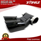 Muffler Tail Tip Exhaust Pipe for Porsche Boxster Cayman 987 (2008–2014)
