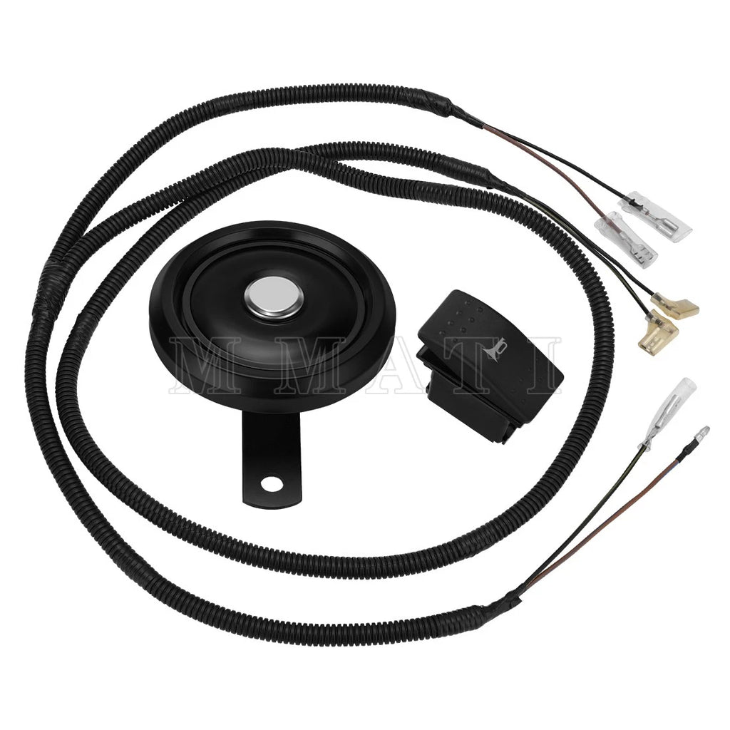 Horn w/ Wire & Switch Kit for Kawasaki Mule Pro-MX KAF700 (2019–2024)