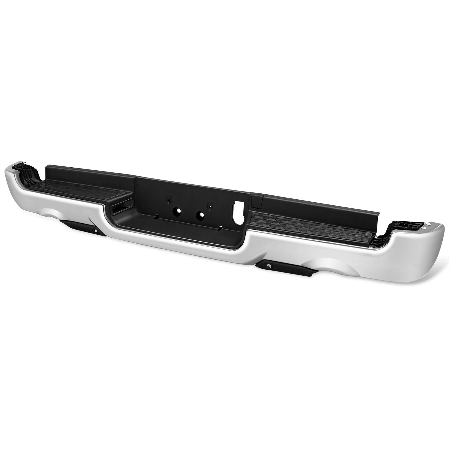 Dual Exhaust Chrome Rear Bumper Assembly for RAM 1500 (2019–2024)