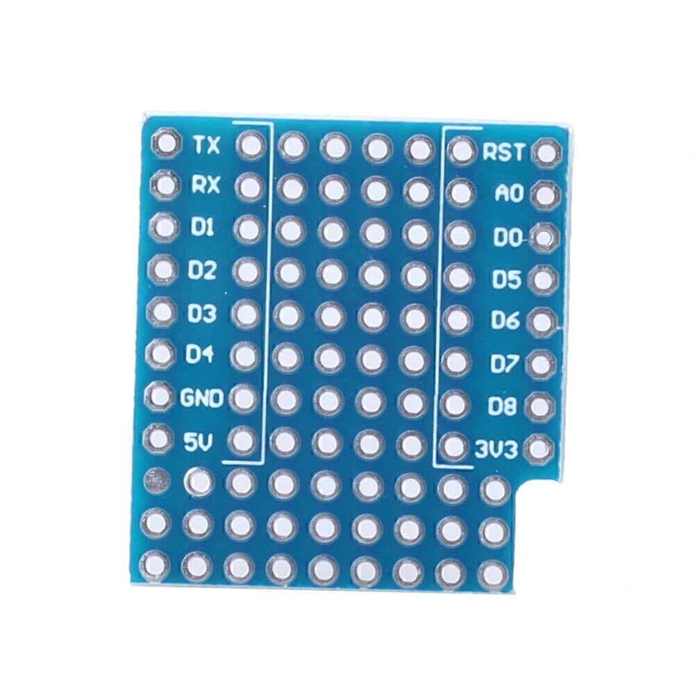 Prototype Breadboard Expansion Shield for D1 Mini (2016–2023)