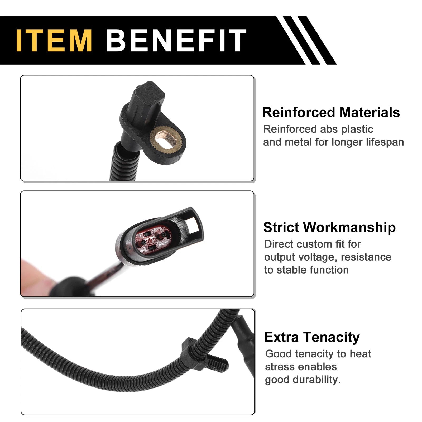 ABS Wheel Speed Sensor Set No.1067210 for Ford Focus (1998–2005)