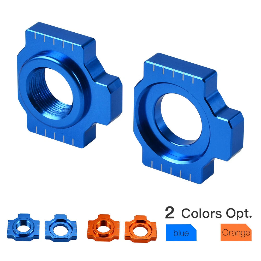 2X CNC Chain Adjuster Tensioner for Husqvarna Supermoto Enduro 701 (2016–2022)