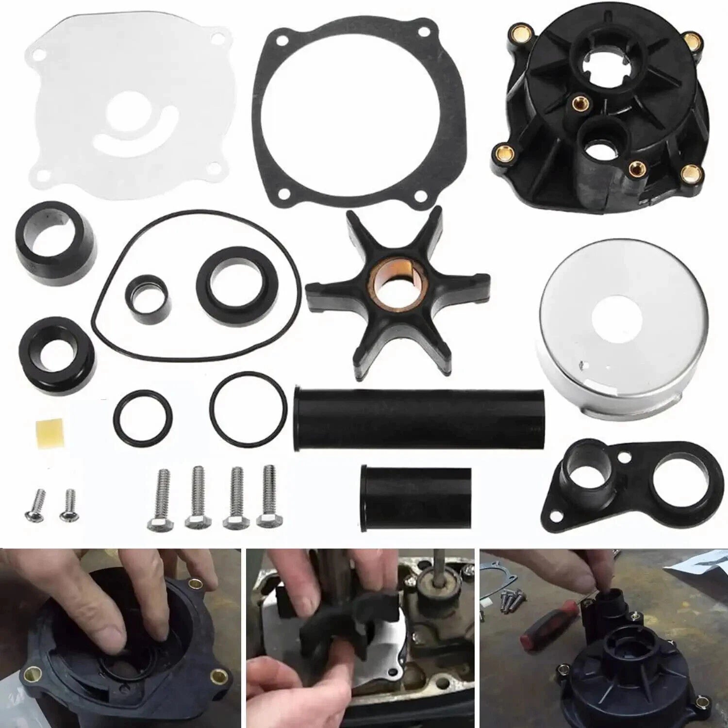 Water Pump Impeller Kit for Johnson (2000–2006)