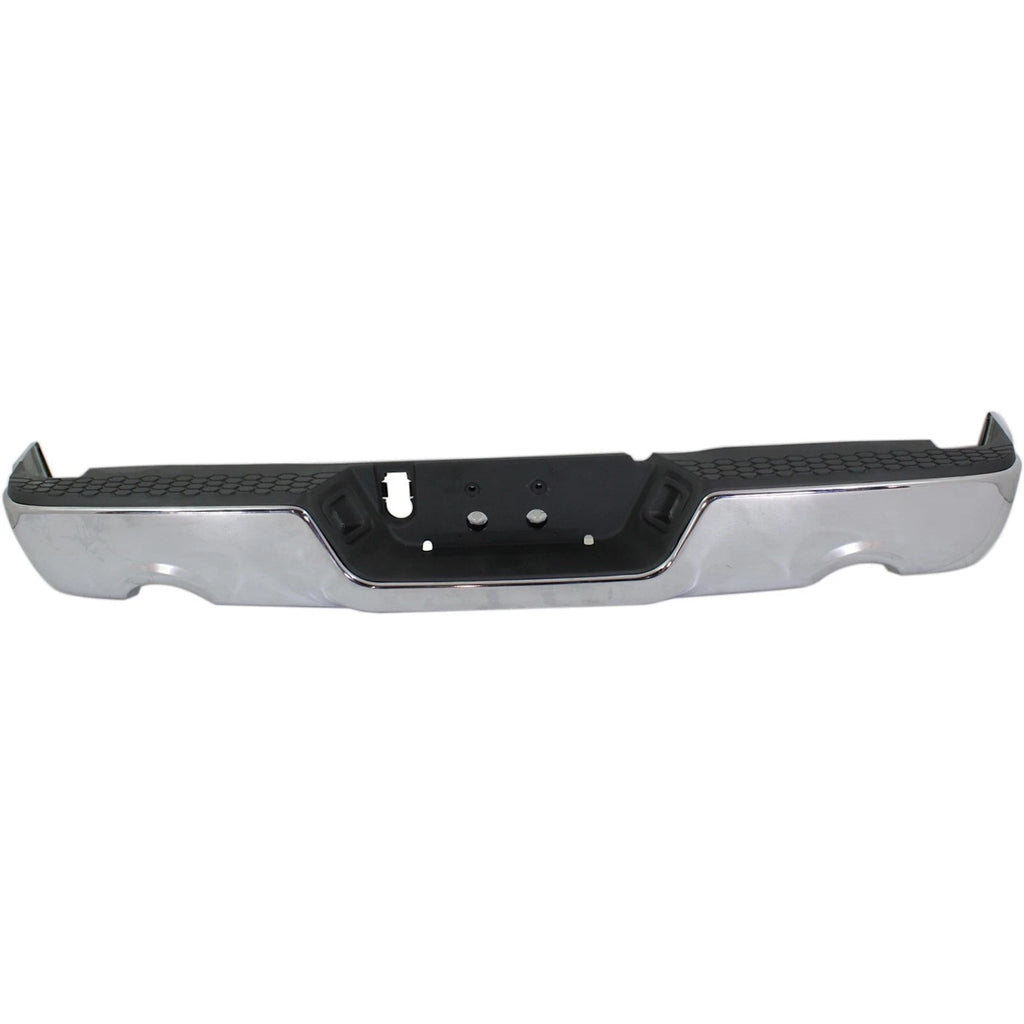 Step Bumper for Ram 1500 (2011–2018) Rear Dual Exhaust Chrome