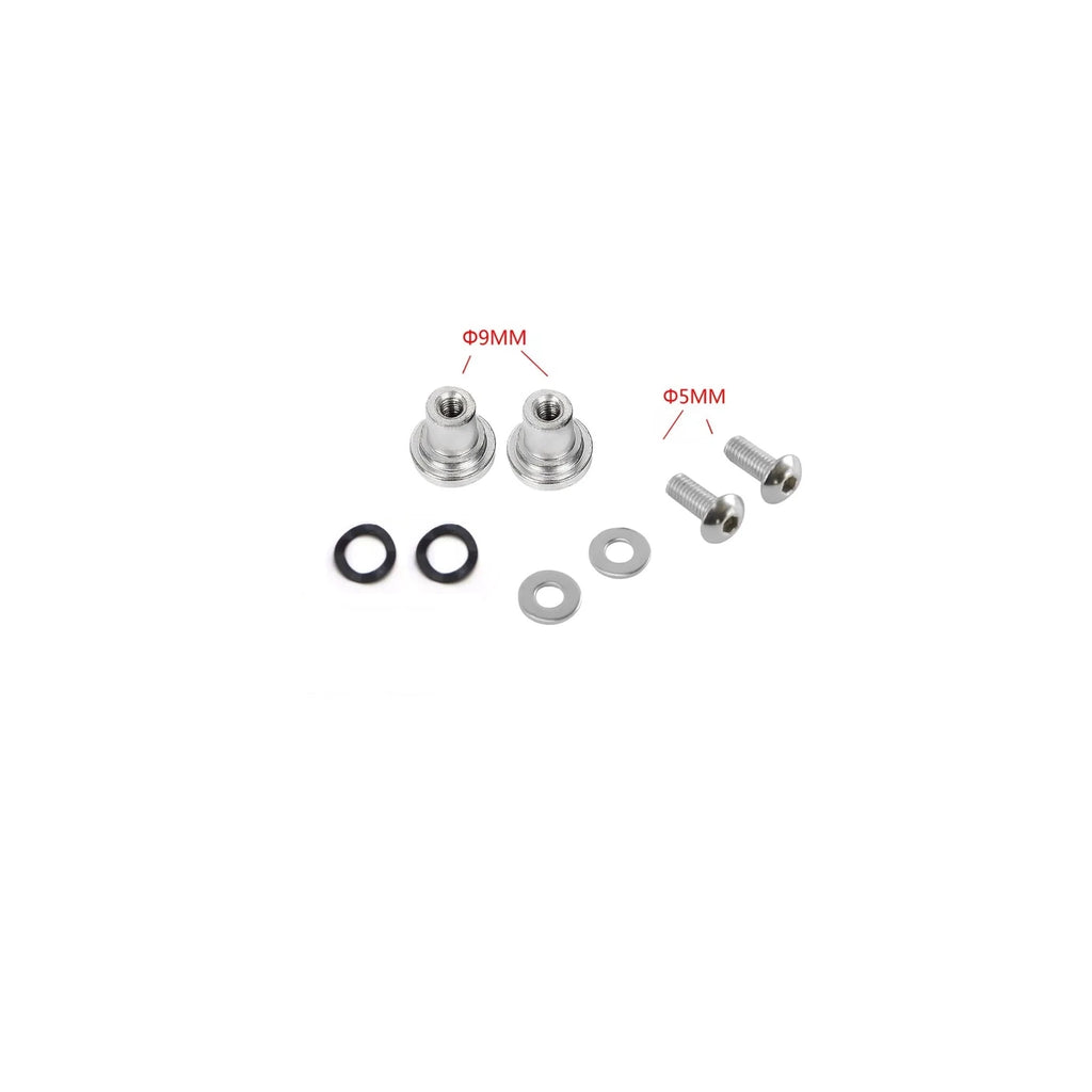 Sissy Bar Luggage Rack Detachable Locking Latch Nut Kit for Harley Touring