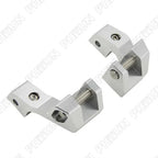 Motorbike Passenger Footrests Lowering Kit Silver for BMW R 1200 RT LC 1250 RT