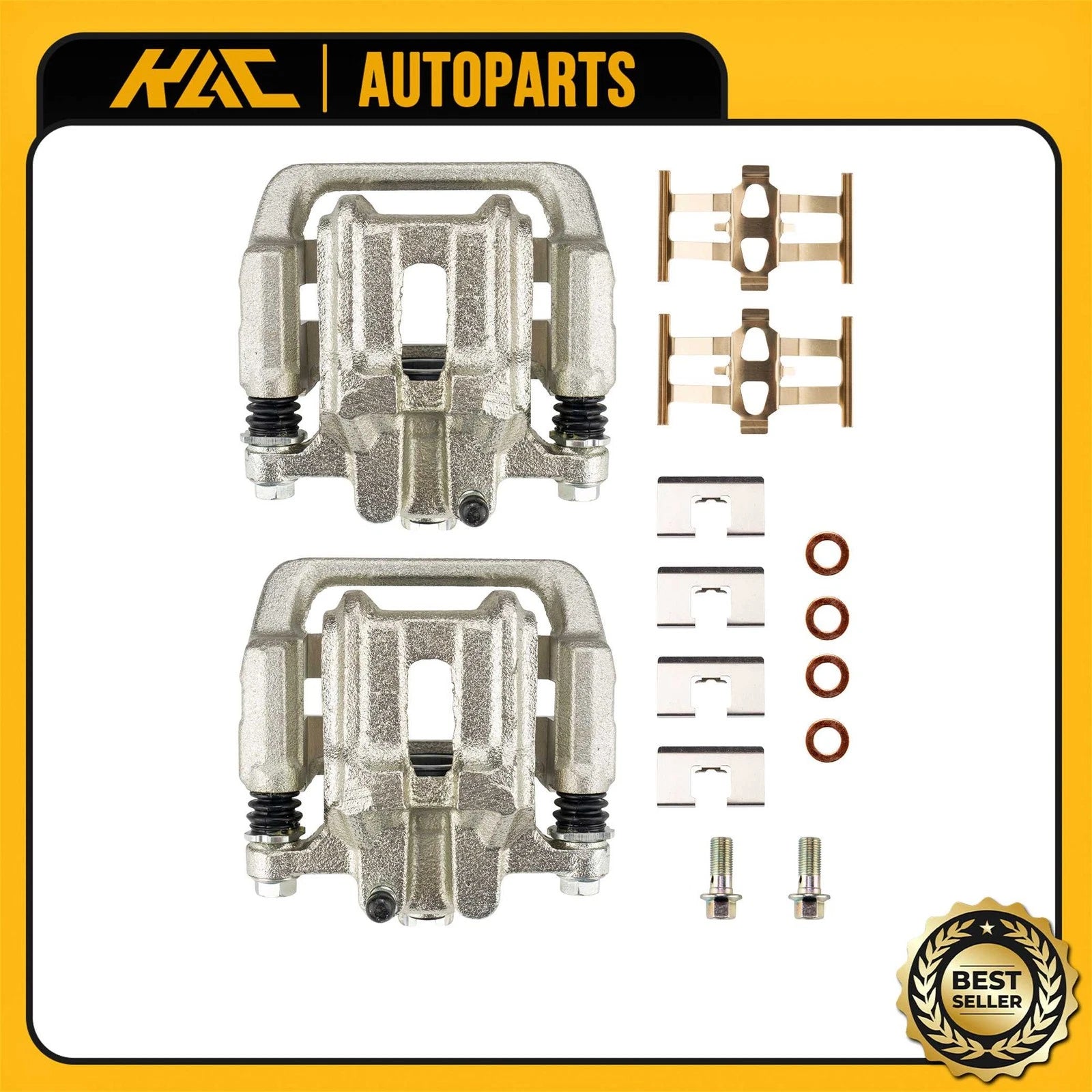 Left Right Rear Brake Caliper with Bracket for Acura CL TL Honda Element (2003–2011)