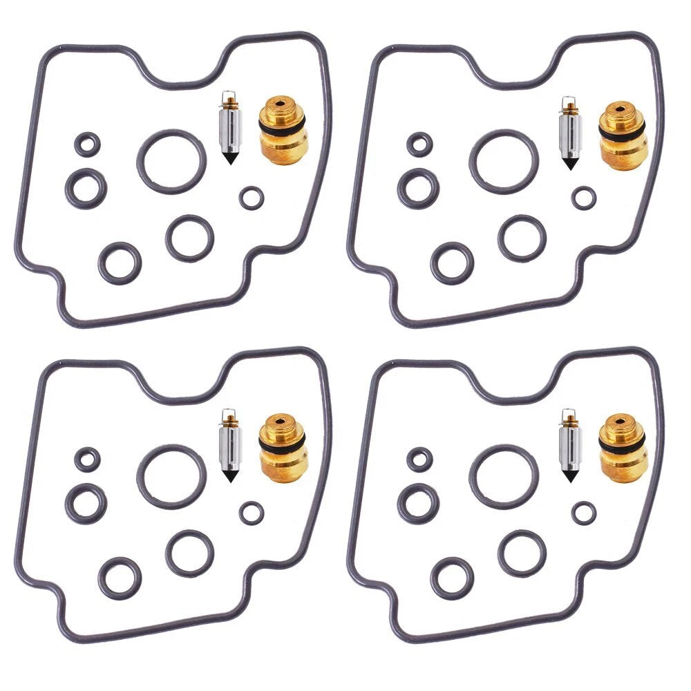 Set of 4 Carburetor Rebuild Kits for Yamaha FZS600 (1998–2003)