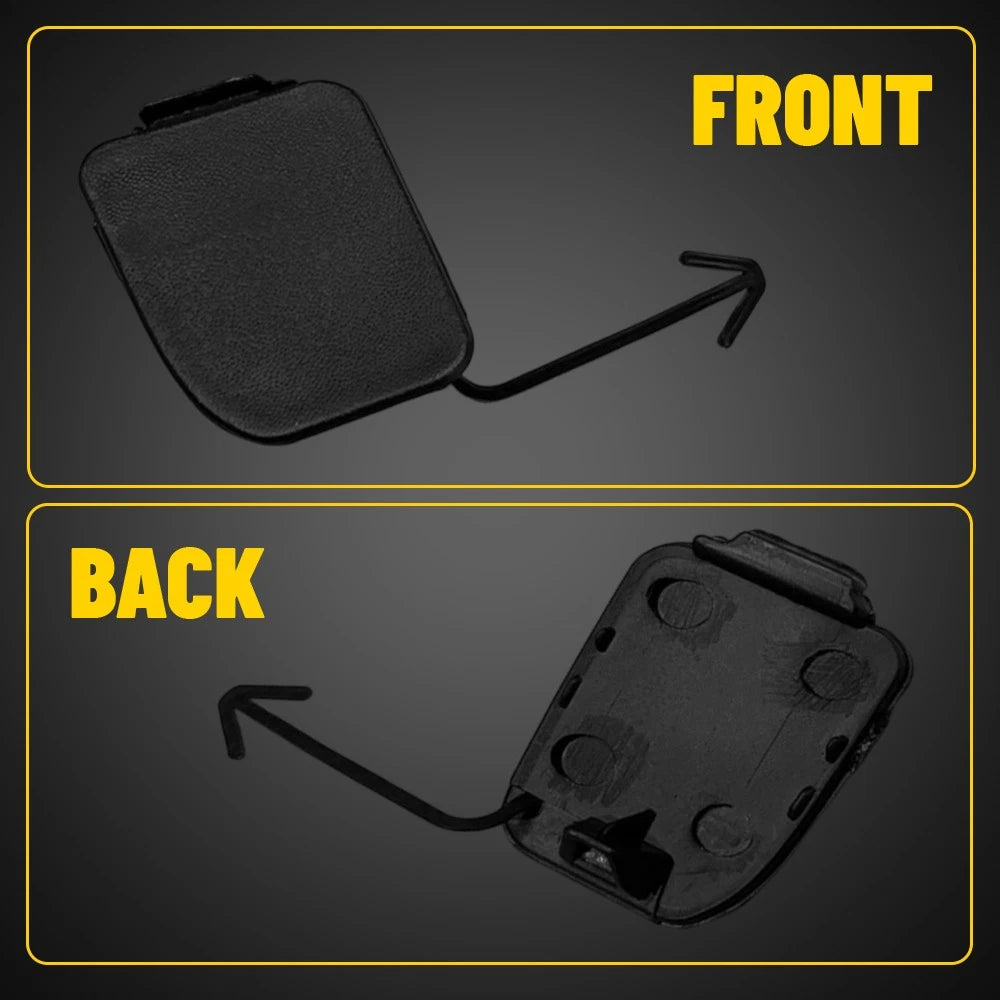 Rear Tow Hitch for Honda Civic (2016–2021) Black Bumper Cover