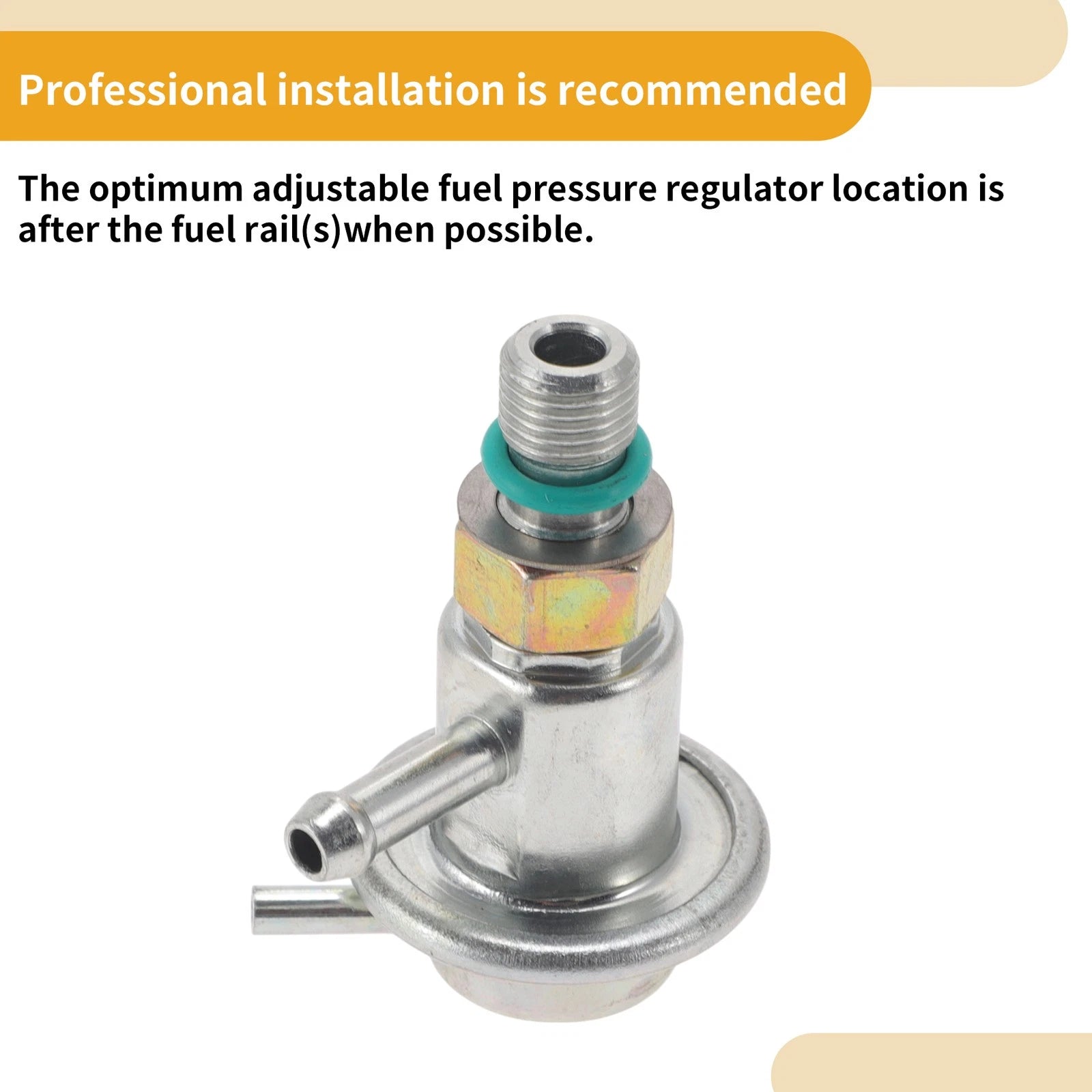 Fuel Pressure Regulator for Honda Accord (2001–2004) No. 16740PGKA01 Metal 20-70 Psi