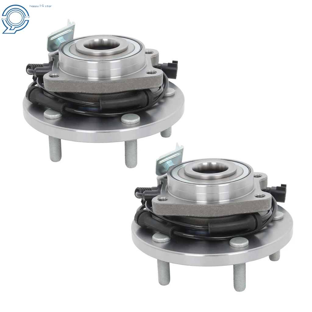 Pair 515136 Front Wheel Bearing and Hub Assembly for Dodge Caravan (2008–2011)