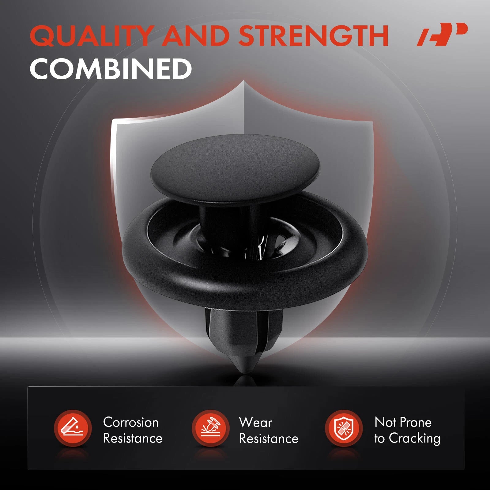 7 mm Nylon Fender Liner Clips for Toyota (2010–2024)