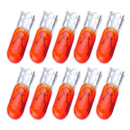 10PCS T5 Wedge Dashboard Bulb Light for (37, 70, 73, 74)