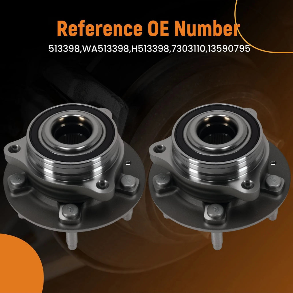 Front Wheel Bearing Hub Assembly for Chevrolet Malibu (2016–2021) 13502829