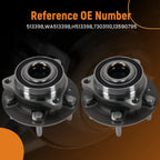 Front Wheel Bearing Hub Assembly for Chevrolet Malibu (2016–2021) 13502829