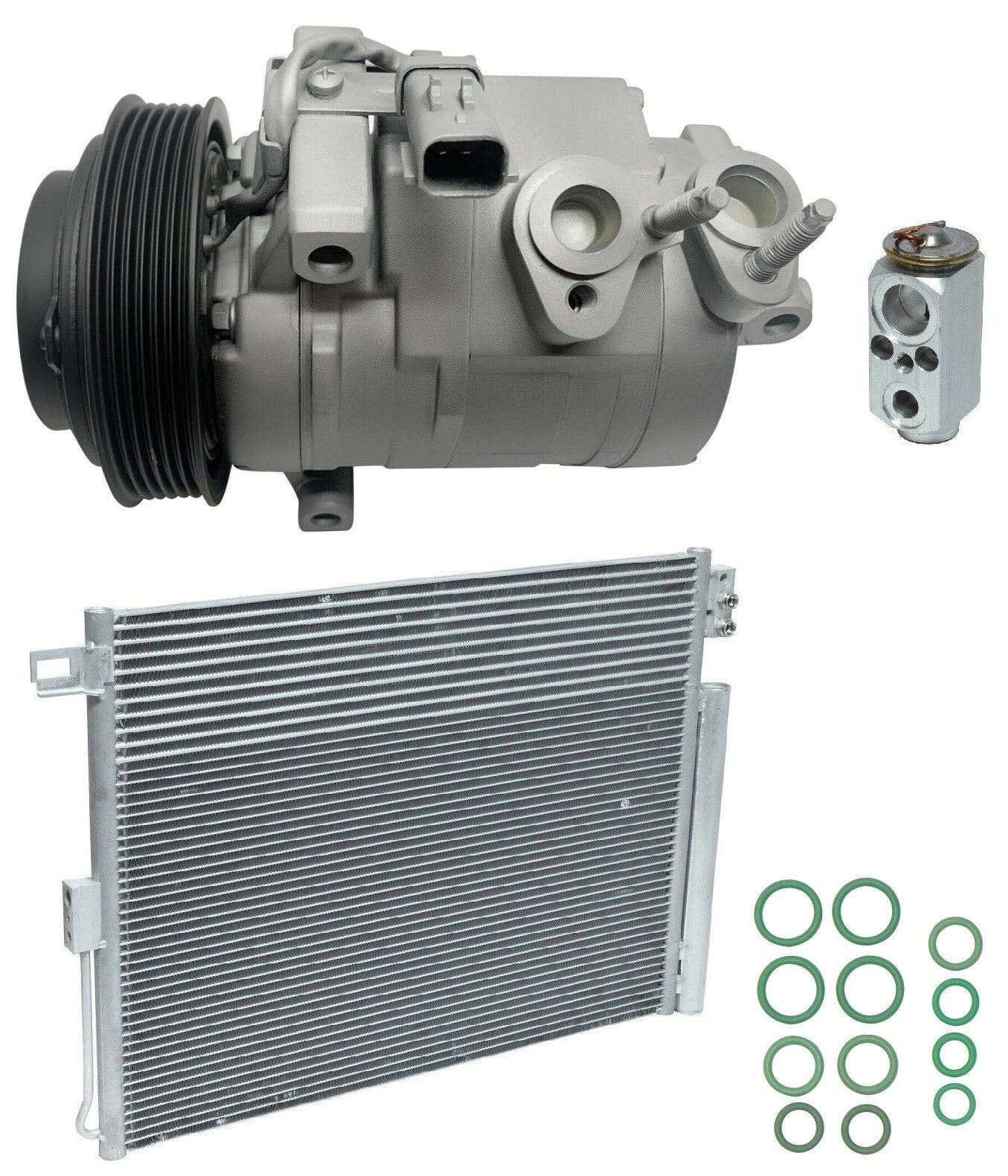 AC Compressor Kit With Condenser for Dodge Durango 5.7L (2012–2015)