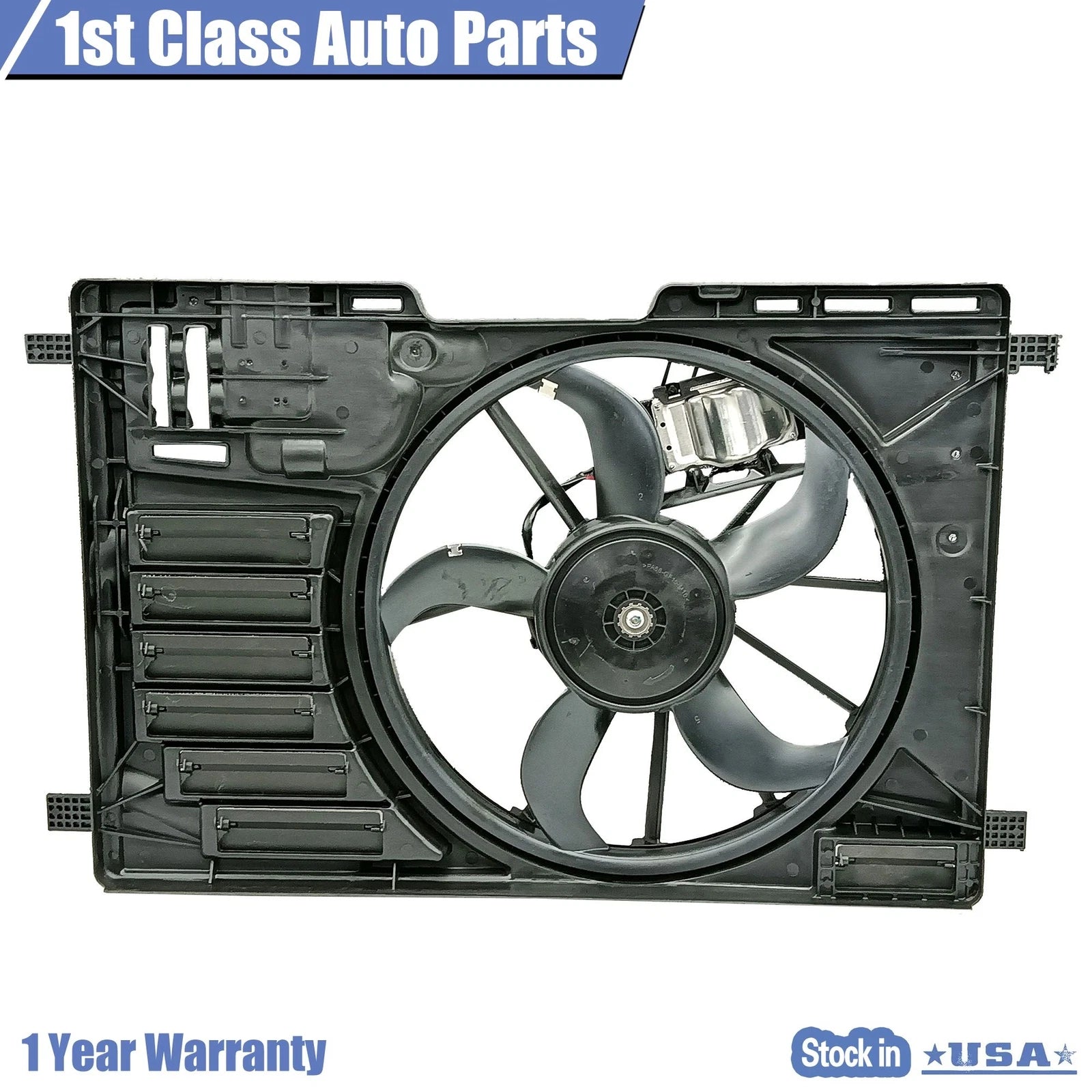 Radiator Cooling Fan with Shroud for Ford Focus (2013–2018)
